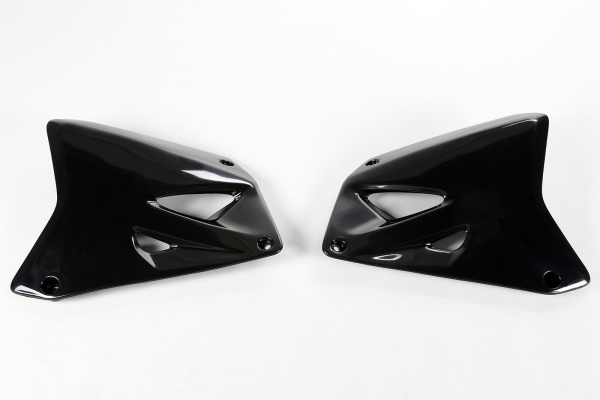 Radiator Covers black for Suzuki RM 125 (2001-26) - RM 250 (2001-26)